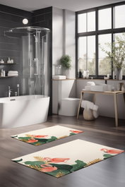 Mijölnir Juego de alfombrillas de baño CT-5209 Multicolor